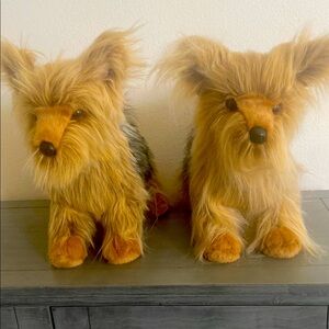 Stuffed animals - Brown Yorkies twins